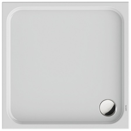 Receveur de douche carré Duravit D-Code 100 x 100 cm