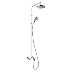 hansgrohe Vernis Blend Duschsystem 200 1 jet mit Wannenthermostat