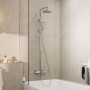 hansgrohe Vernis Blend Duschsystem 200 1 jet mit Wannenthermostat - Produktansicht