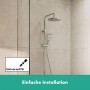 hansgrohe Vernis Blend Duschsystem 200 1 jet mit Wannenthermostat - Produktansicht