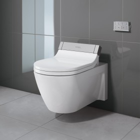 Duravit Starck 2 WC sospeso per SensoWash con attacchi nascosti