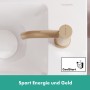 Robinet de lavabo monocommande hansgrohe Tecturis S 110 CoolStart économiseur d'eau+ sans bonde de vidage - vue technique