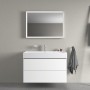 Vasque meuble Duravit Vero Air avec 1 trou de robinet 100 x 47 cm, avec trop-plein - vue détaillée
