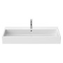 Vasque meuble Duravit Vero Air avec 1 trou de robinet 100 x 47 cm, avec trop-plein