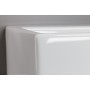 Lavabo meuble Duravit Vero Air avec 1 trou de robinet 100 x 47 cm, avec trop-plein - vue technique