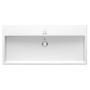 Lavabo meuble Duravit Vero Air avec 1 trou de robinet 100 x 47 cm, avec trop-plein - photo produit