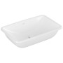Villeroy & Boch Loop & Friends Lavabo sottopiano rettangolare 67,5 x 45 cm, con troppo pieno - vista dettagliata