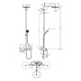 hansgrohe Pulsify Showerpipe 260 1 Strahlart, mit Wannenthermostat, mit Shower Tablet Select 400 - Produktansicht