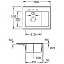 Villeroy & Boch Subway 45 Compact Einbauspüle