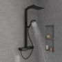 Villeroy & Boch Infinity Showers Duschsystem mit 4 Funktionen für Wandmontage - technische Ansicht