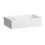 Lavabo Kartell LAUFEN 46 x 28 cm sans trou de robinet, banque de robinetterie à gauche