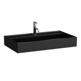 Vasque à poser LAUFEN Kartell 80 x 46 cm, avec 1 trou de robinet, avec trop-plein