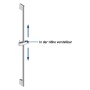 Duravit Brausestange 70 cm - technische Ansicht