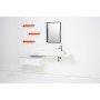 Vasque LAUFEN Kartell 75 x 35 cm avec 1 trou de robinet - vue détaillée