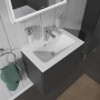 Duravit ME by Starck Meuble-lavabo Compact avec 1 trou de robinet 63 x 40 cm