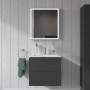 Lavabo meuble compact Duravit ME by Starck avec 1 trou de robinet 63 x 40 cm - vue détaillée