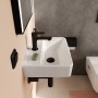 hansgrohe Xanuia Q Lavabo 450/340 avec trou de robinet et trop-plein, SmartClean - photo produit
