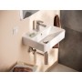 hansgrohe Xanuia Q Lavabo 450/340 avec trou de robinet et trop-plein, SmartClean - vue détaillée