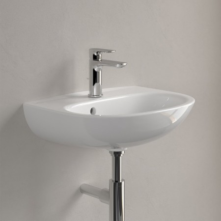 Lavabo Villeroy & Boch O.novo 50 x 38 cm, con troppopieno