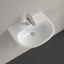 Lavabo Villeroy & Boch O.novo 50 x 38 cm, con troppopieno - vista tecnica