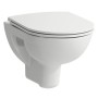 WC sospeso LAUFEN PRO Compact a scarico a pavimento senza bordo di scarico