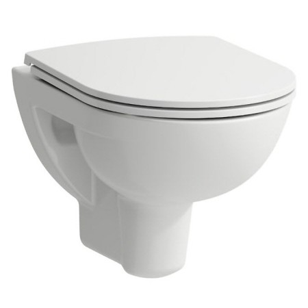 WC sospeso LAUFEN PRO Compact a scarico a pavimento senza bordo di scarico