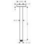 hansgrohe Deckenanschluss S 30 cm - Detailansicht