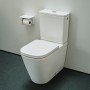 WC a terra LAUFEN MEDA per combinazione, senza bordo di scarico - vista tecnica