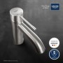 GROHE Essence Neu Einhand-Waschtischbatterie S-Size ohne Ablaufgarnitur - technische Ansicht