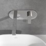 Rubinetto monocomando per lavabo Villeroy & Boch Architectura con scarico Push-Open - vista dettagliata