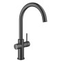 Rubinetto e boiler GROHE Red Duo taglia M, rubinetto con beccuccio a C - vista dettagliata