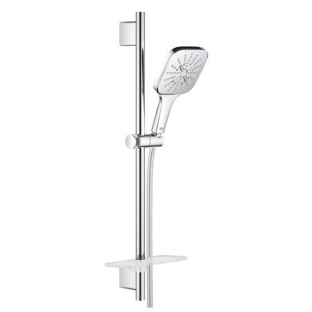Ensemble de barre de douche GROHE Rainshower SmartActive 130, 3 types de jets, barre de douche 60 cm