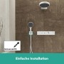 hansgrohe FixFit Q Wandanschluss mit Duschkopfhalterung - technische Ansicht