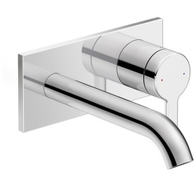 Miscelatore monocomando per lavabo incasso Duravit C.1 17,4 cm