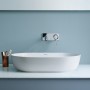 Miscelatore monocomando per lavabo incasso Duravit C.1 17,4 cm - vista tecnica