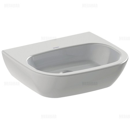 Duravit D-Code Lavabo Med 45 cm sans trou de robinet