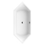 Villeroy & Boch Squaro Slim Duo Sechseckbadewanne 189,2 x 79,4 cm