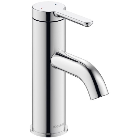 Mitigeur de lavabo monocommande Duravit C.1 S sans vidage à tirette