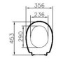 VitrA Conforma WC Sitz - Detailansicht