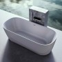 Baignoire ovale autoportante LAUFEN MEDA 180 x 80 cm - photo produit