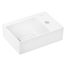 Lavabo hansgrohe Xevolos E 36 x 25 cm con foro rubinetto a destra senza troppopieno