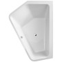 Duravit Paiova 5-Eck Badewanne links, Einbauversion 190 x 140 cm