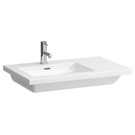 Vasque LAUFEN Living Square 75 x 48 cm avec 1 trou de robinet, tablette à droite