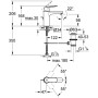 GROHE Eurosmart C Einhand-Waschtischbatterie M-Size mit Ablaufgarnitur - Detailansicht