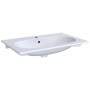 Vasque meuble Geberit Acanto 75 x 48 cm