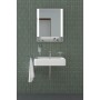 Robinet de lavabo monocommande Duravit Wave M avec bonde à tirette - vue technique