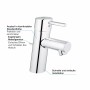 Robinet de lavabo monocommande GROHE Concetto - vue technique