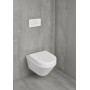 Villeroy & Boch Architectura WC sospeso senza bordo, AntiBac e CeramicPlus - vista tecnica