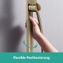 Astina doccia hansgrohe Unica E 90 cm con supporto doccia e tubo doccia 160 cm