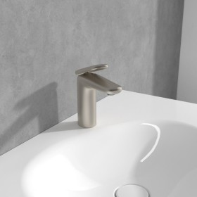 Rubinetto monocomando per lavabo Villeroy & Boch Antao con scarico Push-Open